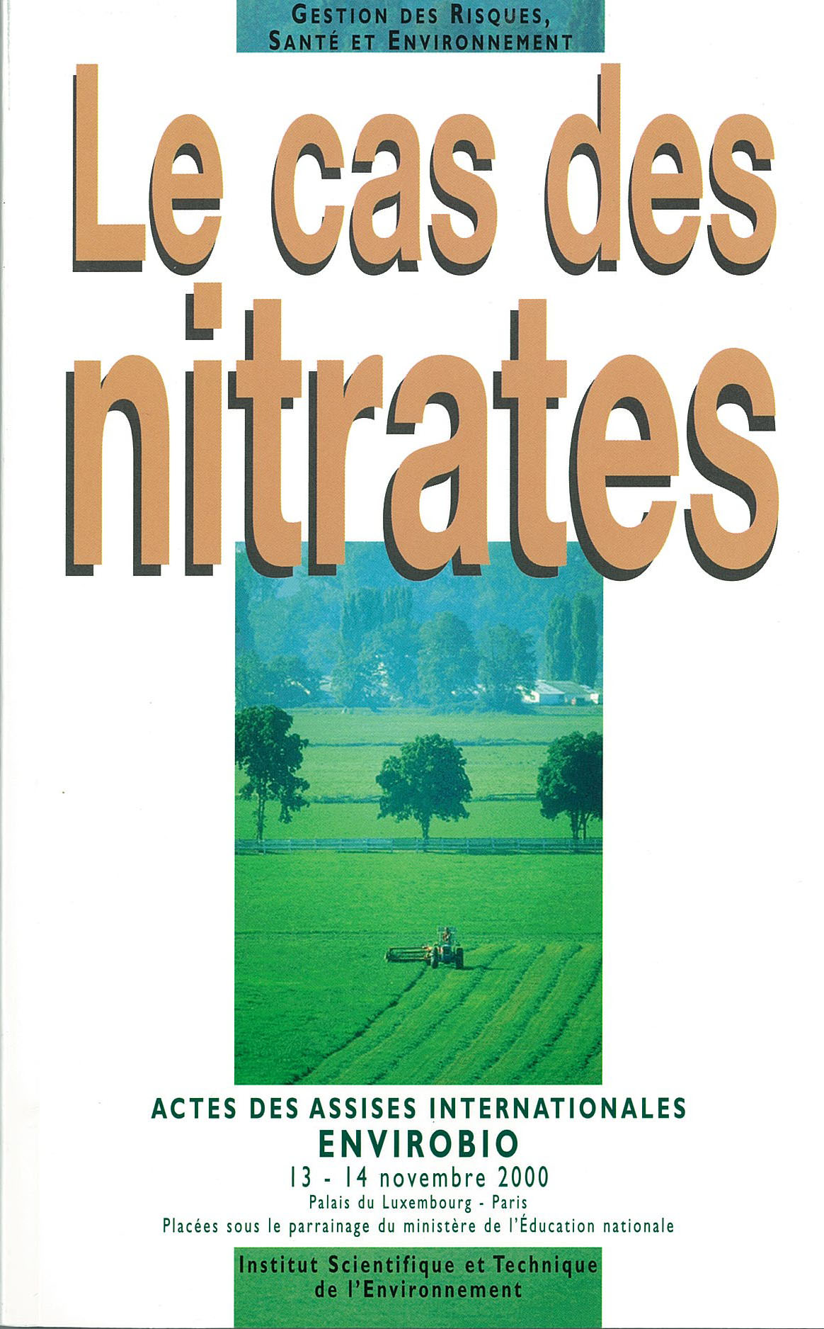 Les nitrates et l'homme